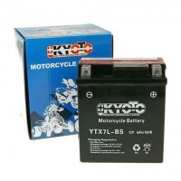 Baterie KYOTO 12V 6Ah YTX7L-BS (dodáváno s kyselinovou náplní)